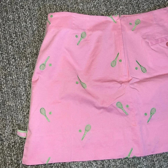 LILLY PULITZER PINK AND GREEN TENNIS SKIRT SIZE 14 - Picture 7 of 10